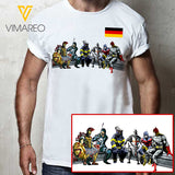 GERMAN FIREFIGHTER TSHIRT PRINTED JUL-MA12
