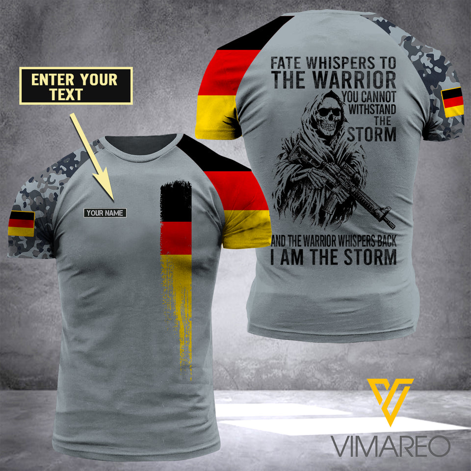 Customized German Navy Storm 3D Printed Combat Shirt EZA1504