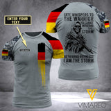 Customized German Navy Storm 3D Printed Combat Shirt EZA1504