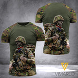 Netherlands Soldier TSHIRT 3D PRINTED JUL-MA17