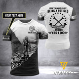 PHN Personalized Ironworker 3D Printed Shirt JUE-MA11