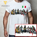ITALIAN FIREFIGHTER TSHIRT PRINTED JUL-MA12