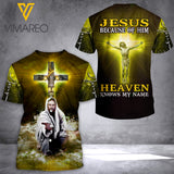 Jesus God Tshirt 3d all print 1606A