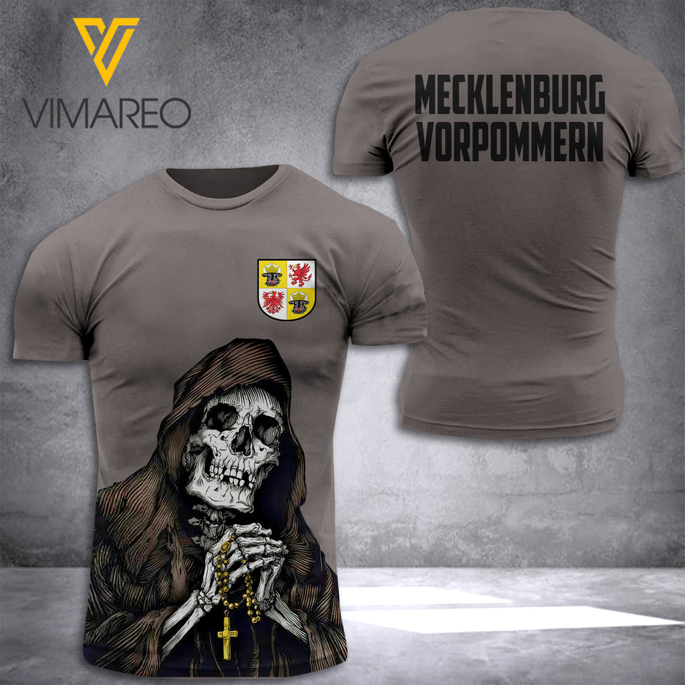 Mecklenburg Vorpommern Tshirt 3d all print 1806A