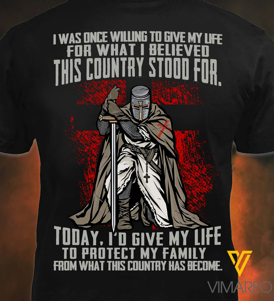 Knight T SHIRT 3D ALL PRINTED 1006A