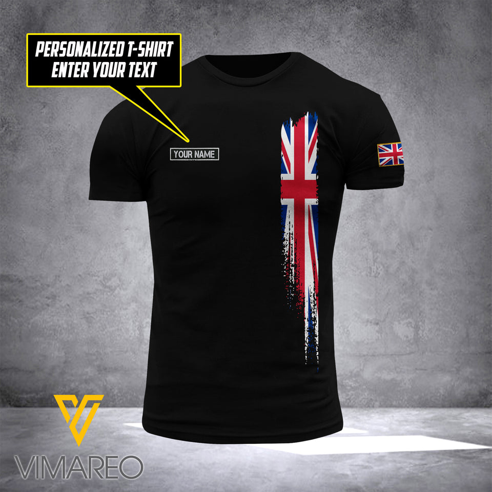 Customized British Combat 3D Printed  Shirt EZA3006