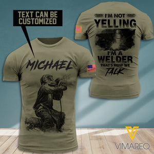 WELDER CUSTOMIZE T-SHIRT