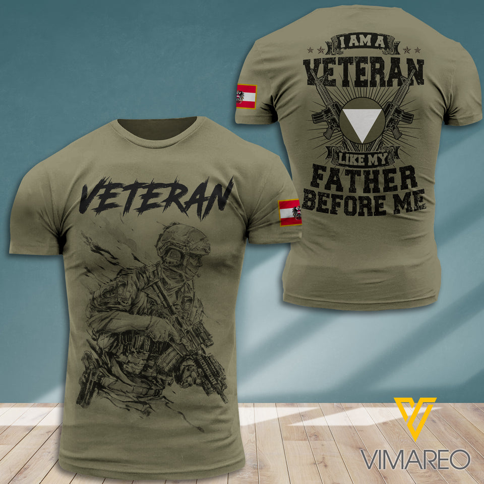 Austrian Soldier 3D Printed Combat Shirt EZA260721