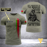 Customized Belarus Soldier 3D Printed Storm Shirt EZA134