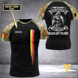 Customized Belgian Soldier 3D Printed Combat Shirt EZA150621