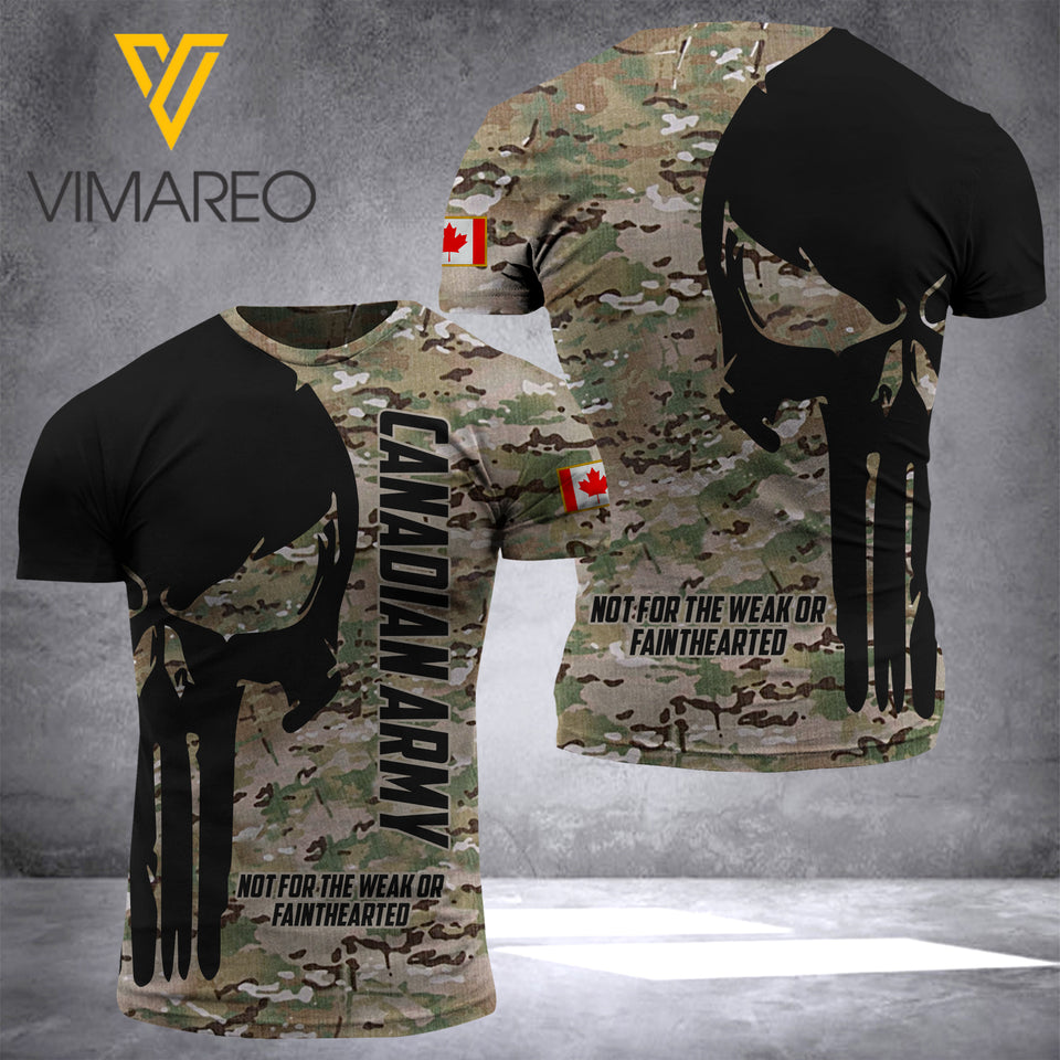 Canadian Soldier 3D Printed Combat Shirt EZA080621
