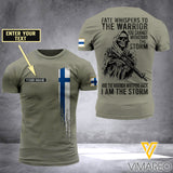 Customized Finland Soldier Storm 3D Printed Combat Shirt EZA1204