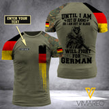 Customized German Veteran Soldier 3D Printed Combat Shirt EZA210521