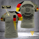 Customized German Soldier 3D Printed Combat Shirt EZA1207