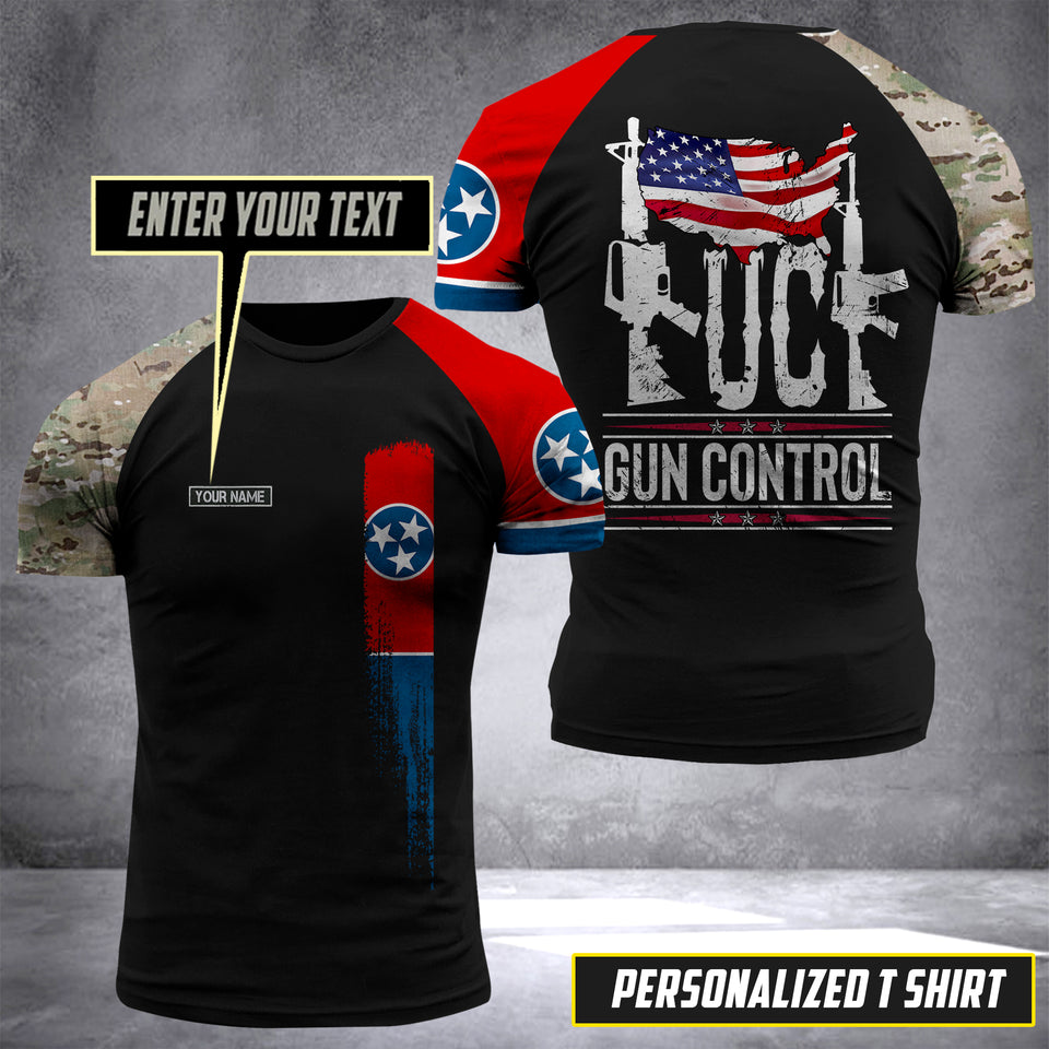 Customized Tennessee 3D PRINTED SHIRT 2107A