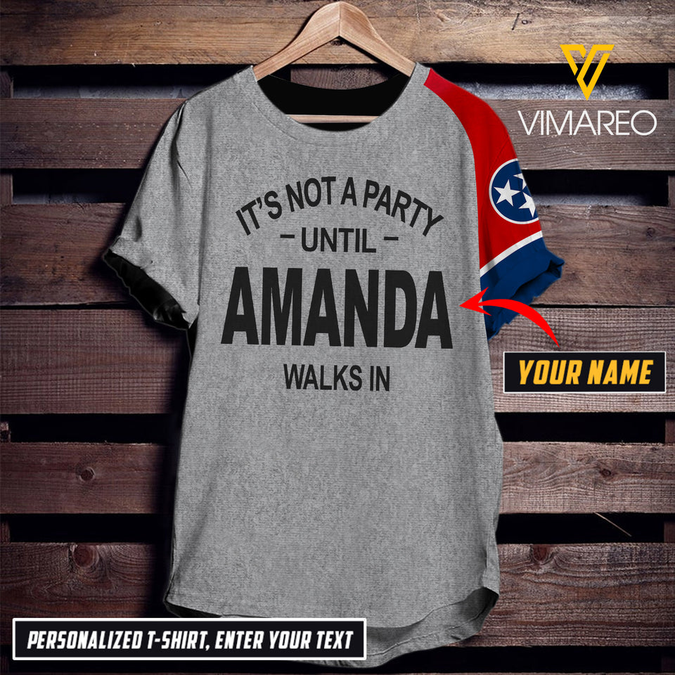 VMMH PERSONALIZED TENNESSEE GIRL TSHIRT PRINTED MAR-MA03
