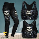 SKULL SPORT BRA/LEGGING