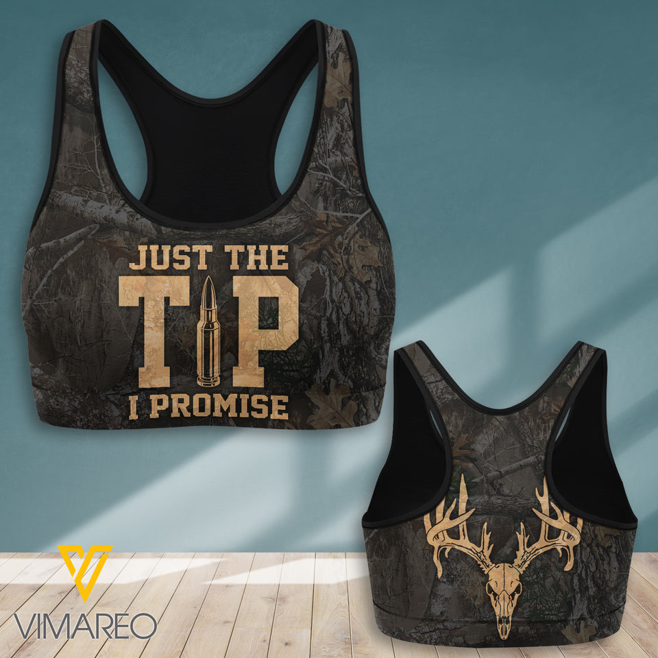 JUST THE TIP DEER HUNTING SPORT BRA/LEGGING