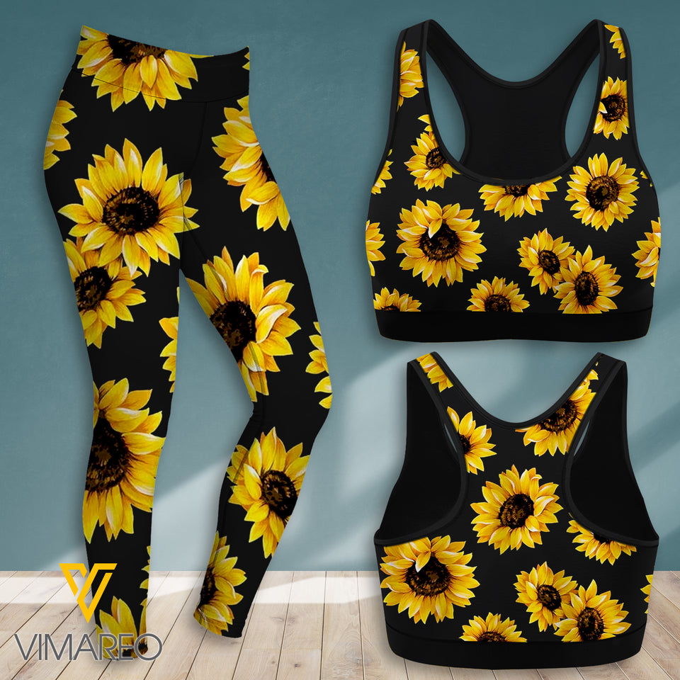 SUNFLOWER SPORT BRA/LEGGING