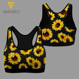 SUNFLOWER SPORT BRA/LEGGING