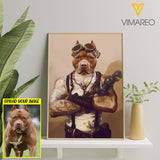 MECHANIC PERSONIZED DOG BREED CANVAS TNDT0607
