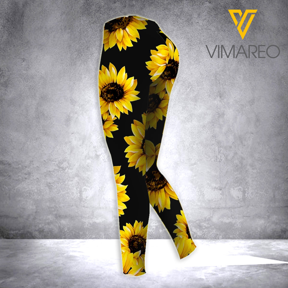 SUNFLOWER SPORT BRA/LEGGING