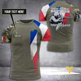 CUSTOMIZED THESE COLORS RELOAD FRENCH ARMY T SHIRT 3D PRINTED