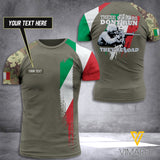 CUSTOMIZED THESE COLORS RELOAD ITALIAN ARMY T SHIRT 3D PRINTED