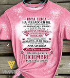 DICIEMBRE GIRL SPANISH BLEACHED TSHIRT PRINTED TNTQ2009