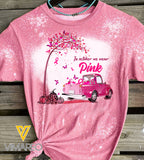IN OCTOBER WE WEAR PINK BLEACHED TSHIRT PRINTED TNTN2209