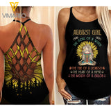 AUGUST GIRL CRISS-CROSS OPEN BACK CAMISOLE TANK TOP