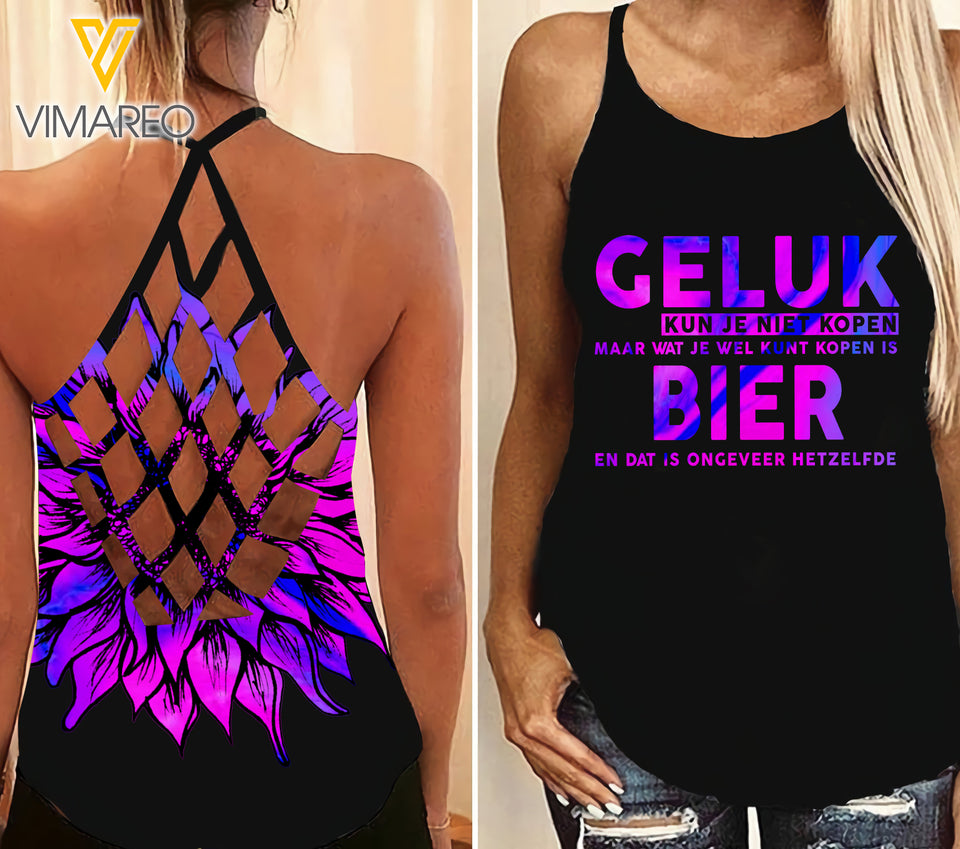 BIER CRISS-CROSS TANK TOP