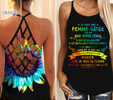 January Girl Criss-Cross Open Back Camisole Tank Top APR-MQ06