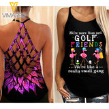 GOLF CRISS-CROSS TANK TOP