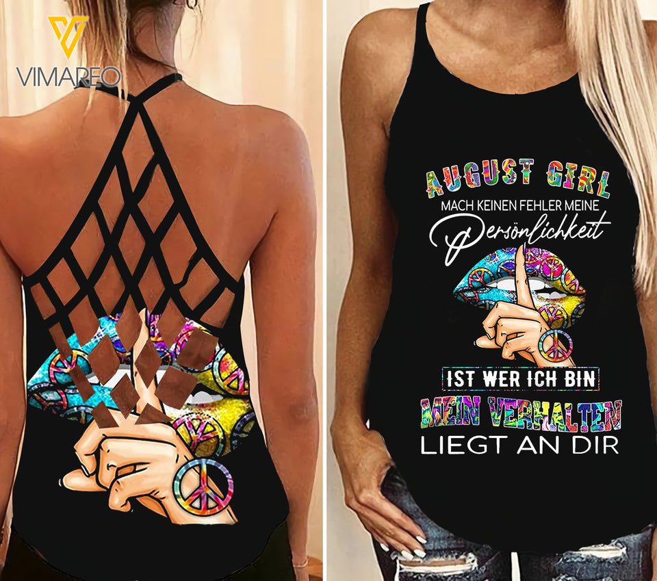 AUGUST MÄDCHEN GERMANY AUGUST GIRL CRISS-CROSS TANK TOP