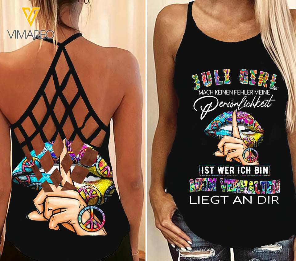 JULI MÄDCHEN GERMANY JULI GIRL CRISS-CROSS TANK TOP