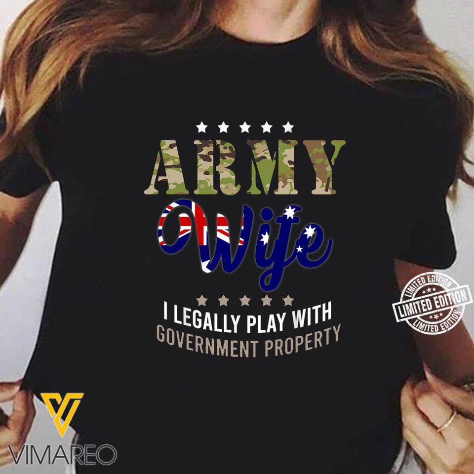 Australian Wife Tshirt EZD160621