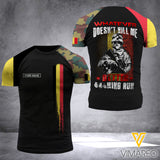 Customized Belgian Soldier 3D Printed Combat Shirt EZD110621