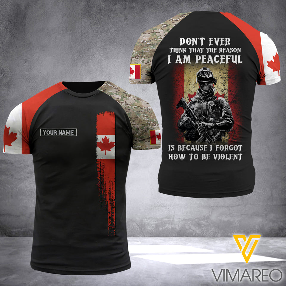 KHMD Customized CA 3D PRINTED SHIRT 1304