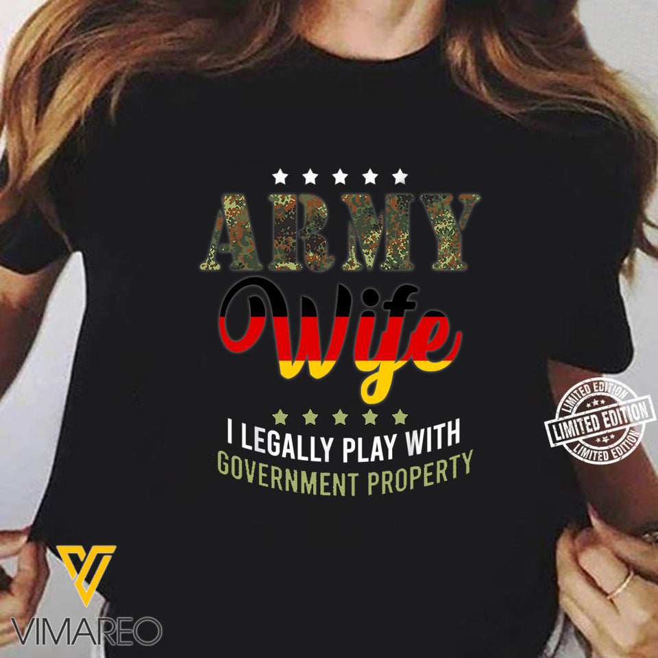 German Wife Tshirt EZD160621