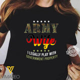 German Wife Tshirt EZD160621