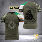 Customized Irish soldier 3D Printed Combat Shirt EZD1604