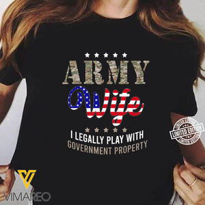 US Wife Tshirt EZD160621