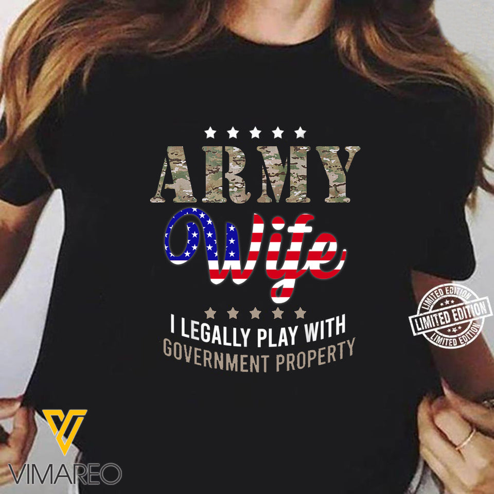 US Wife Tshirt EZD160621