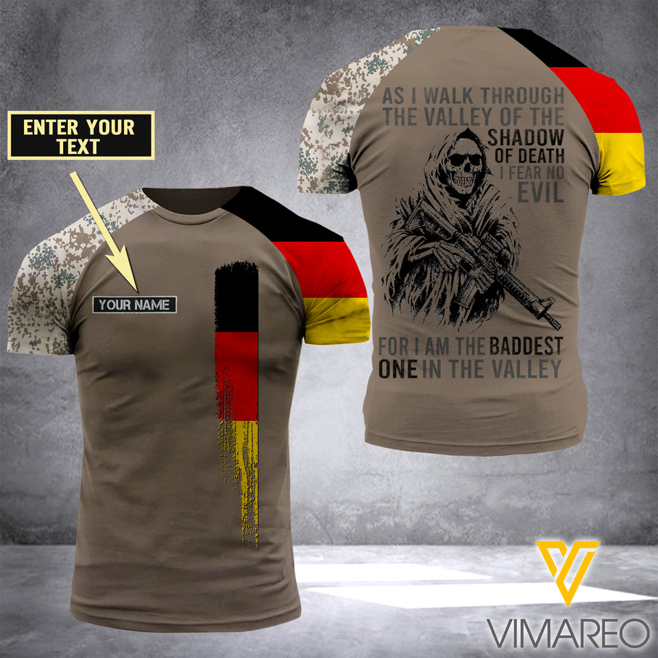 Customized German Air Force 3D Printed Combat Shirt EZD154