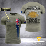 Customized Australian Soldier 3D Printed Combat Shirt EZD1507