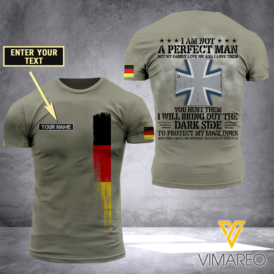 Customized German Soldier 3D Printed Combat Shirt EZD1507