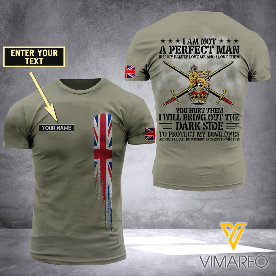Customized British Soldier 3D Printed Combat Shirt EZD1507