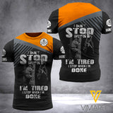 HUNTING T SHIRT 3D PRINTED TMTL DONT STOP