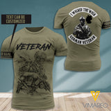 German VETERAN CUSTOMIZE T SHIRT 3D PRINTED MAP